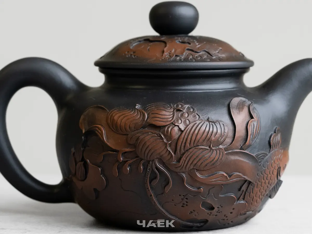 Чайник № 147 из керамики Цзяньшуй, 185 мл