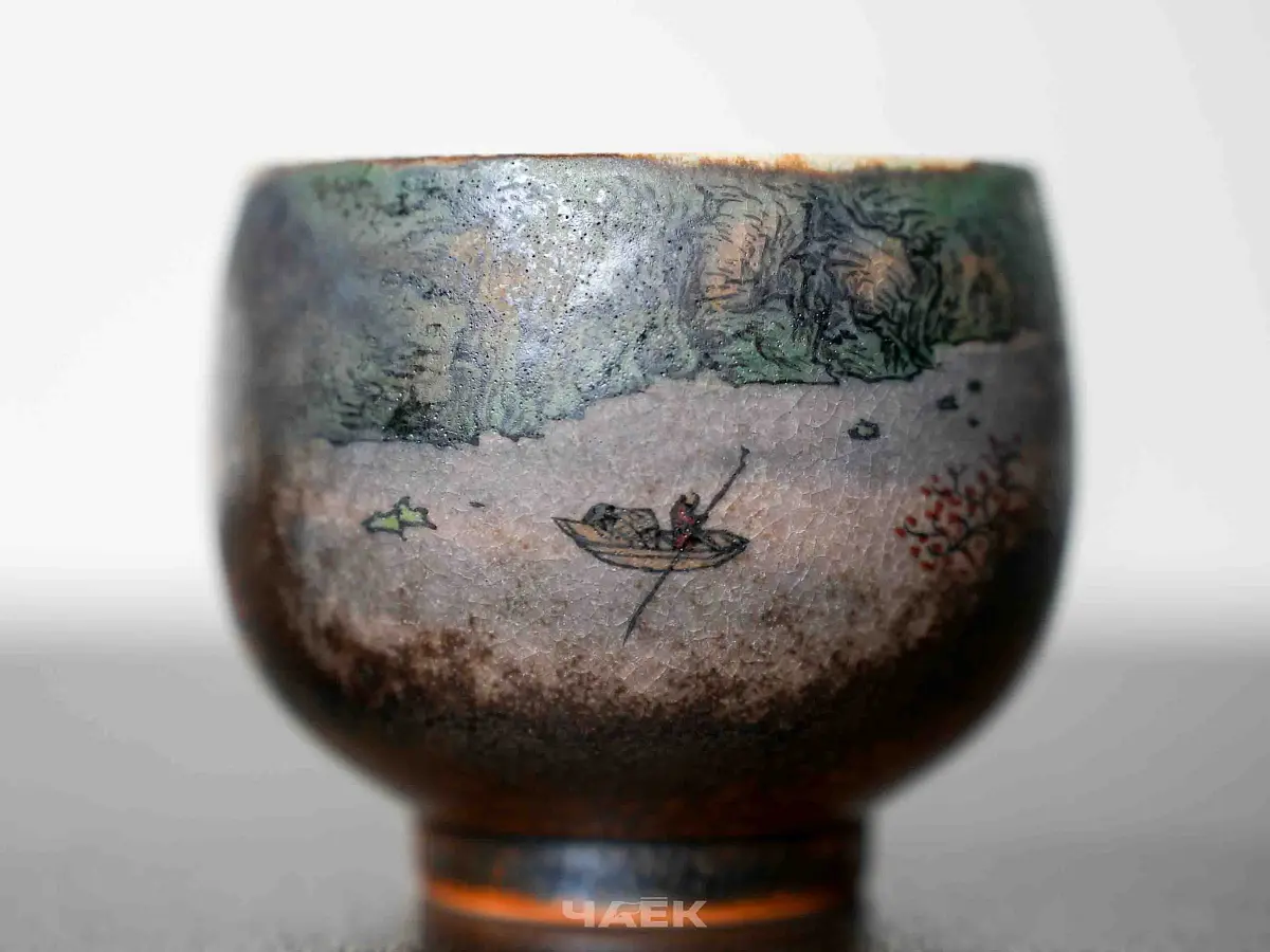 Пиала № 337, керамика Цзиндэчжэнь, 116 мл