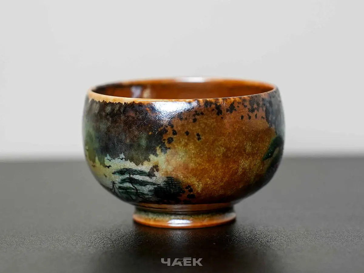 Пиала № 265, керамика Цзиндэчжэнь, 107 мл