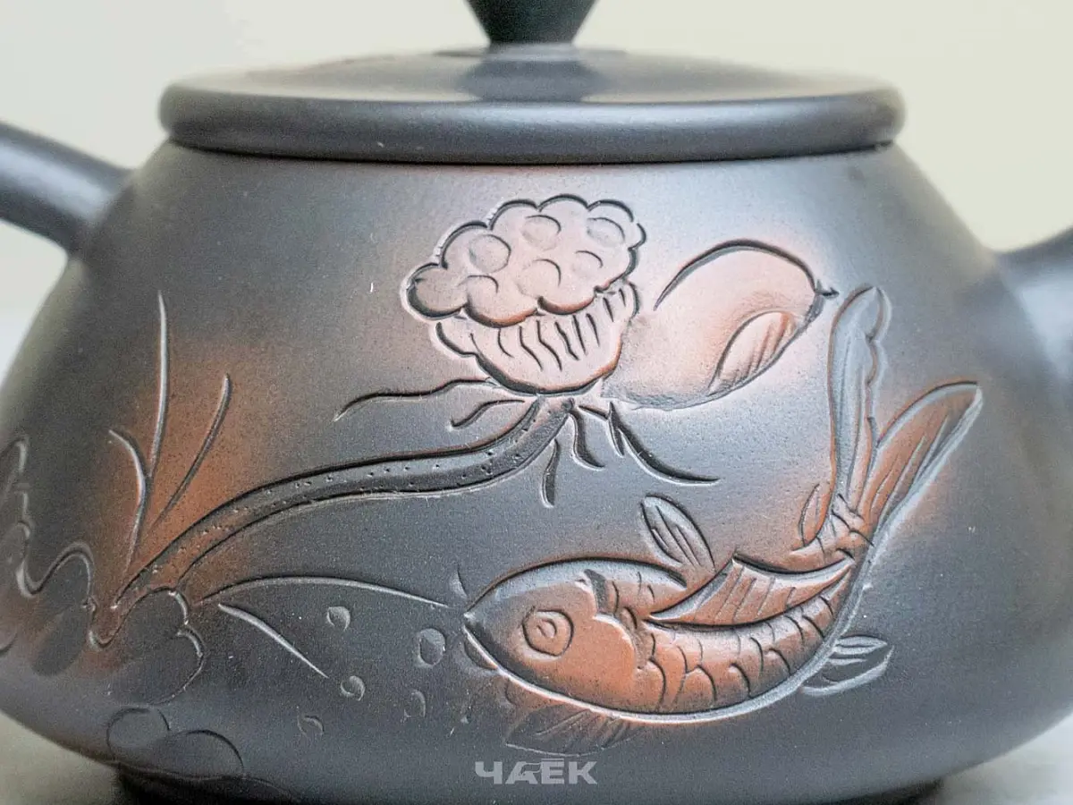 Чайник из Гуанси № 150, керамика Циньчжоу, 165 мл