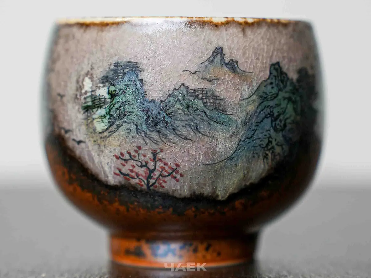 Пиала № 314, керамика Цзиндэчжэнь, 127 мл