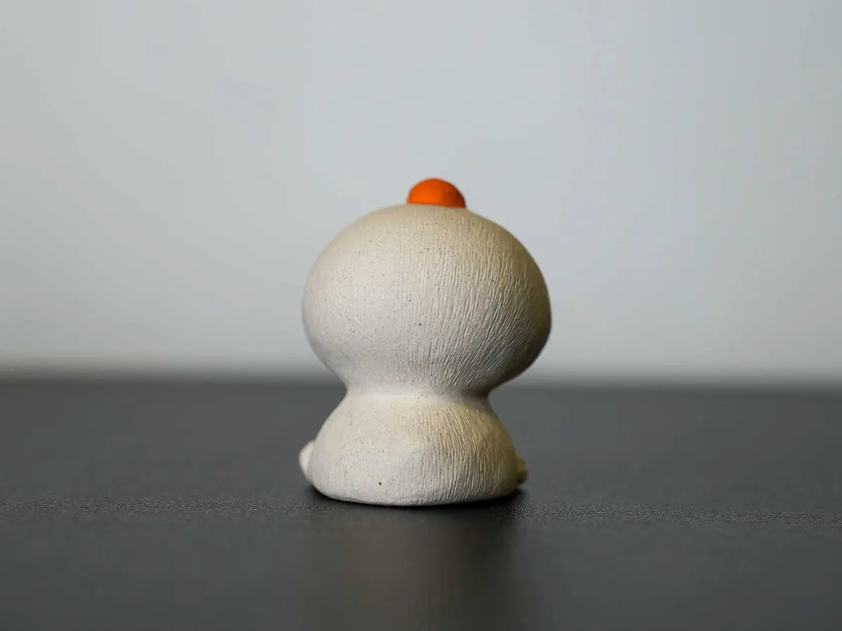 Чайная фигурка «Утёнок» № 65, исинская глина