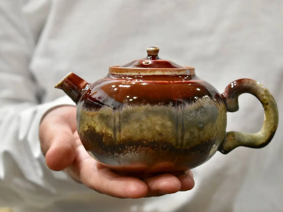 Чайник № 33, керамика Цзиндэчжэнь, 185 мл