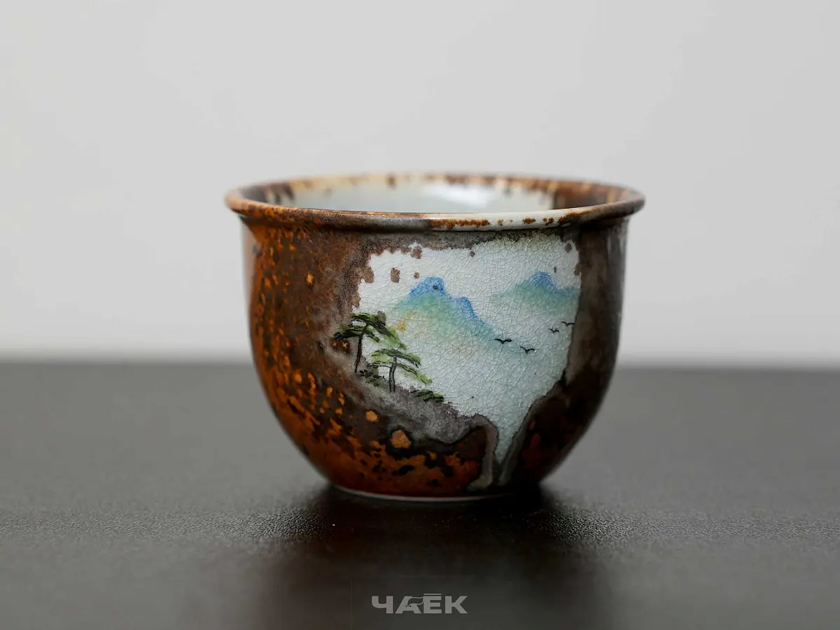 Пиала № 252, керамика Цзиндэчжэнь, 100 мл