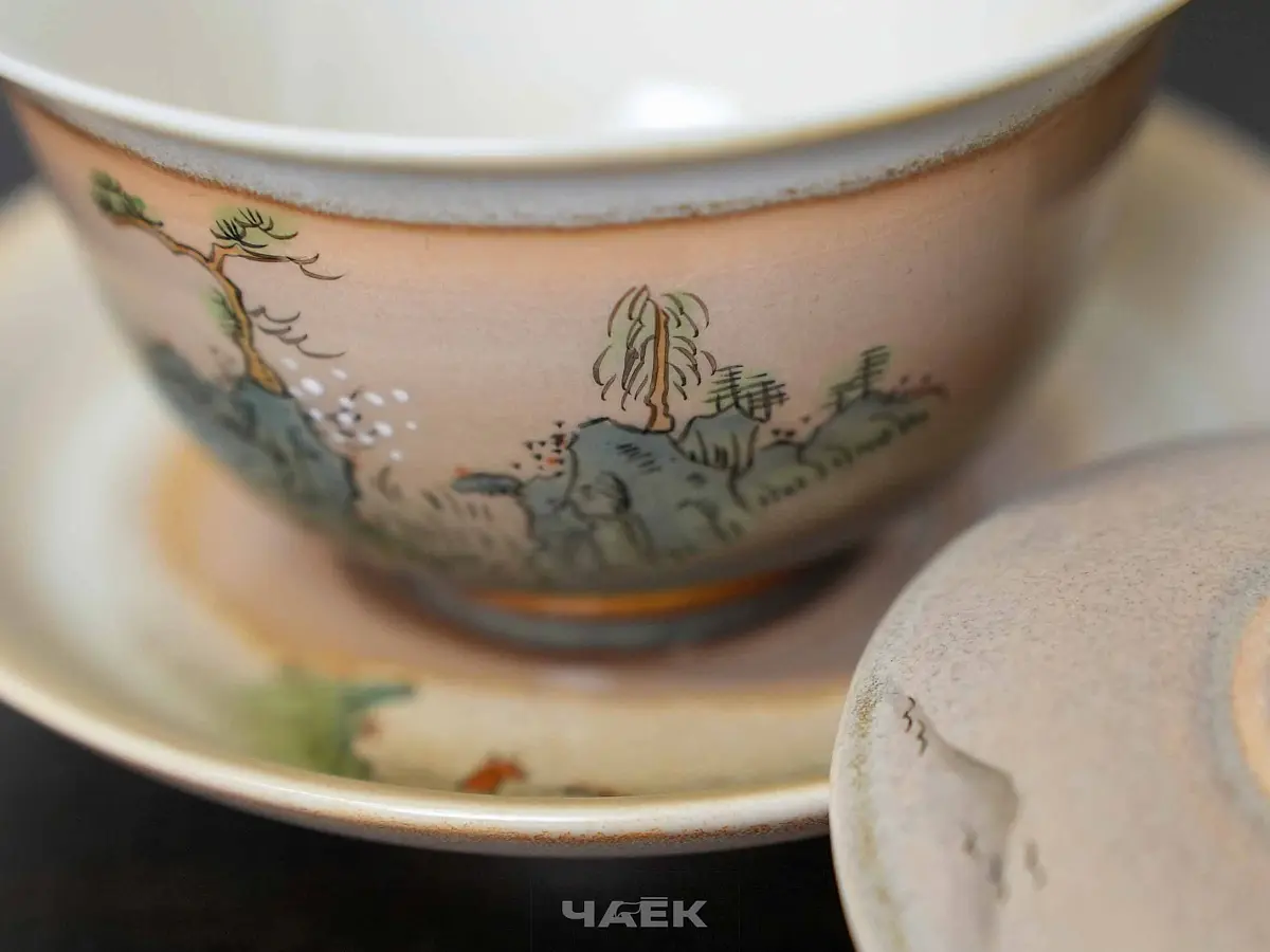 Гайвань № 93, керамика Цзиндэчжэнь, 105 мл