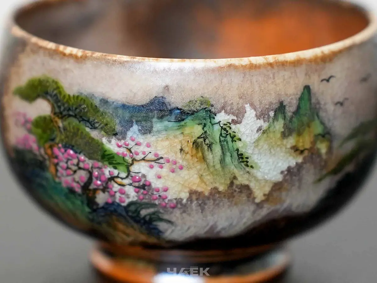 Пиала № 256, керамика Цзиндэчжэнь, 106 мл