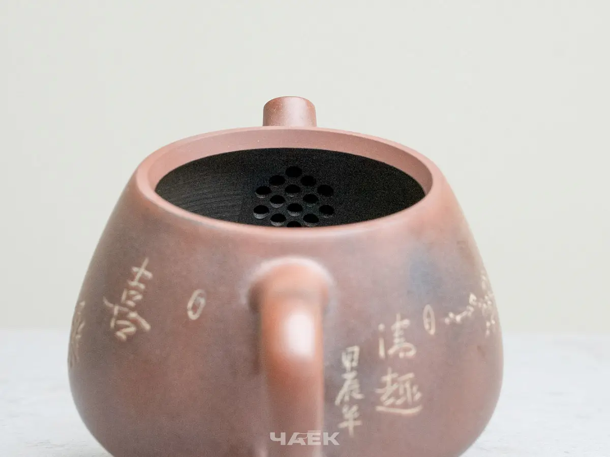Чайник из Гуанси № 167, керамика Циньчжоу, 117 мл