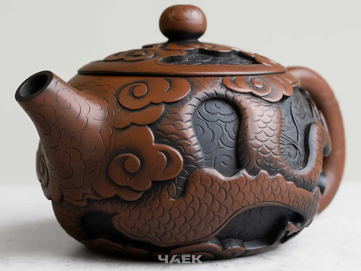 Чайник № 129 из керамики Цзяньшуй, 225 мл