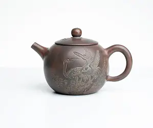 Чайник из Гуанси № 1037, керамика Циньчжоу, 205 мл