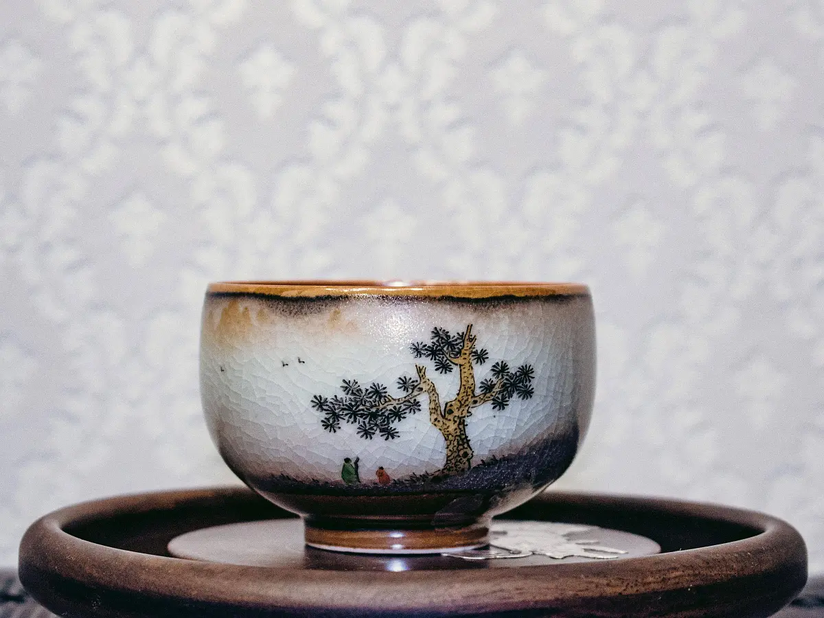 Пиала 198, керамика Цзиндэчжень, 110 мл