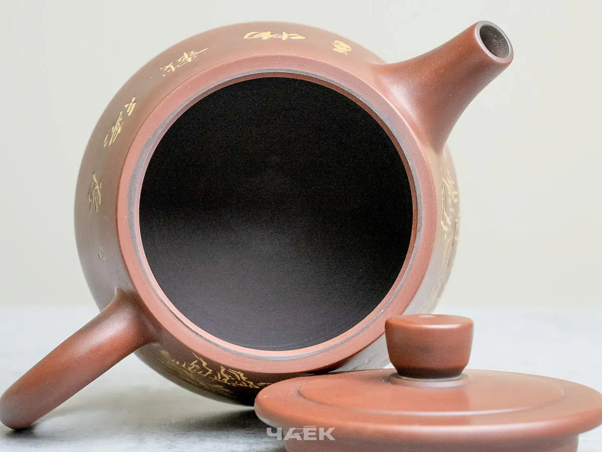 Чайник из Гуанси № 159, керамика Циньчжоу, 173 мл