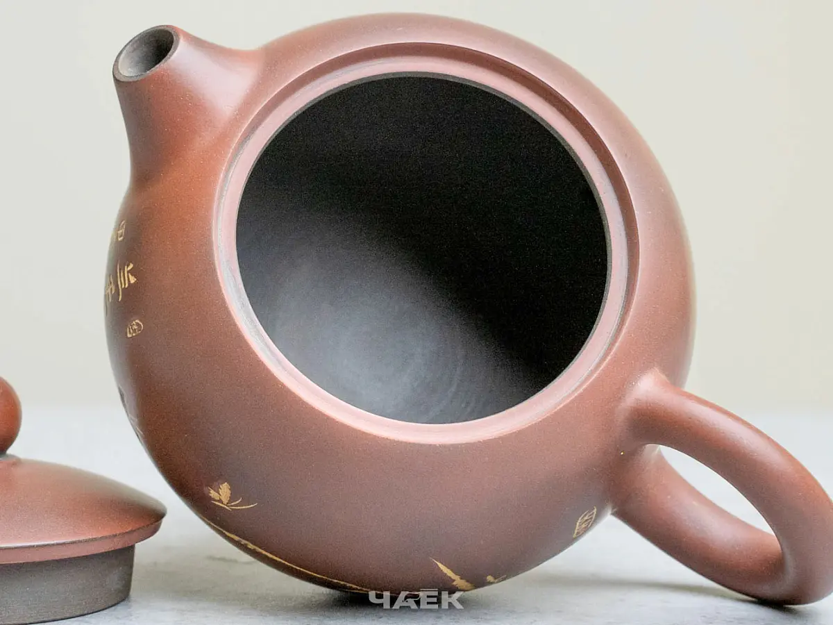 Чайник из Гуанси № 198, керамика Циньчжоу, 152 мл