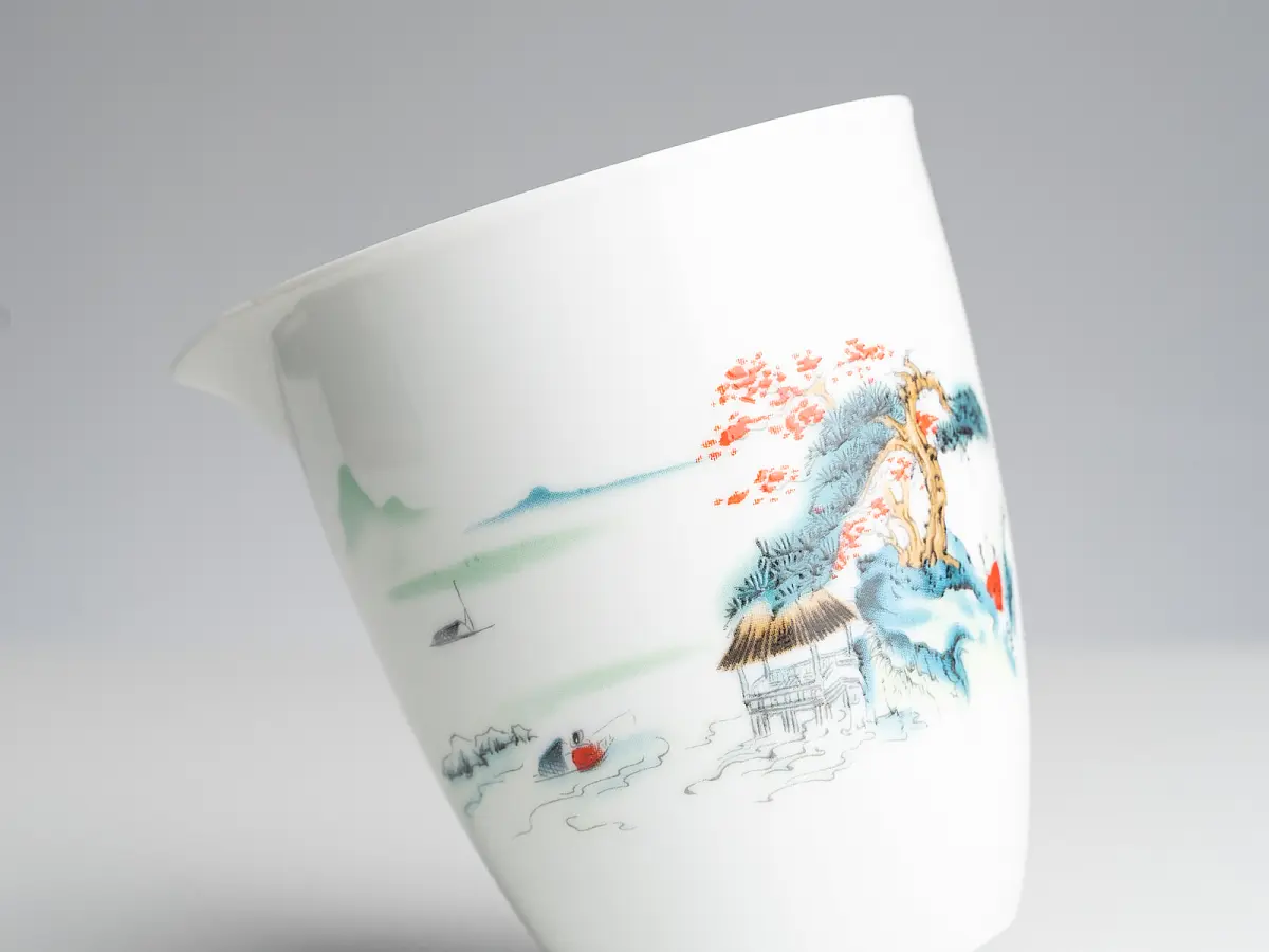 Сливник № 58, фарфор Дэхуа, 180 мл