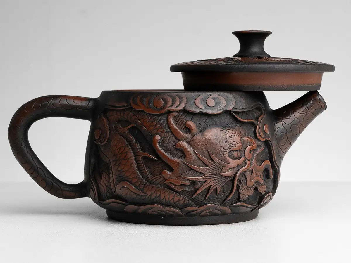 Чайник № 802 из керамики Цзяньшуй, 224 мл