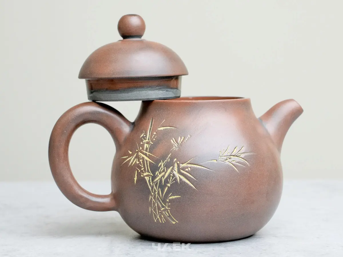 Чайник из Гуанси № 177, керамика Циньчжоу, 115 мл