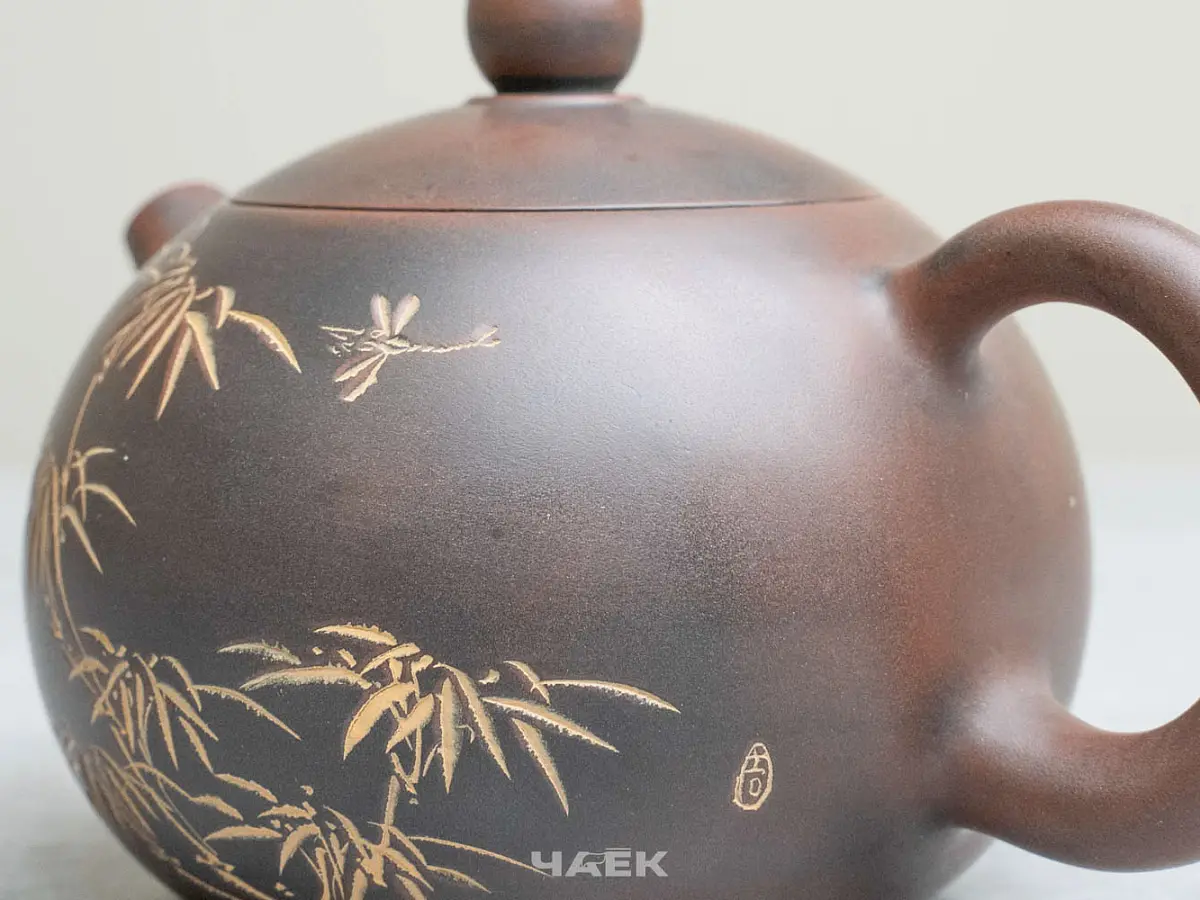 Чайник из Гуанси № 162 керамика Циньчжоу, 207 мл