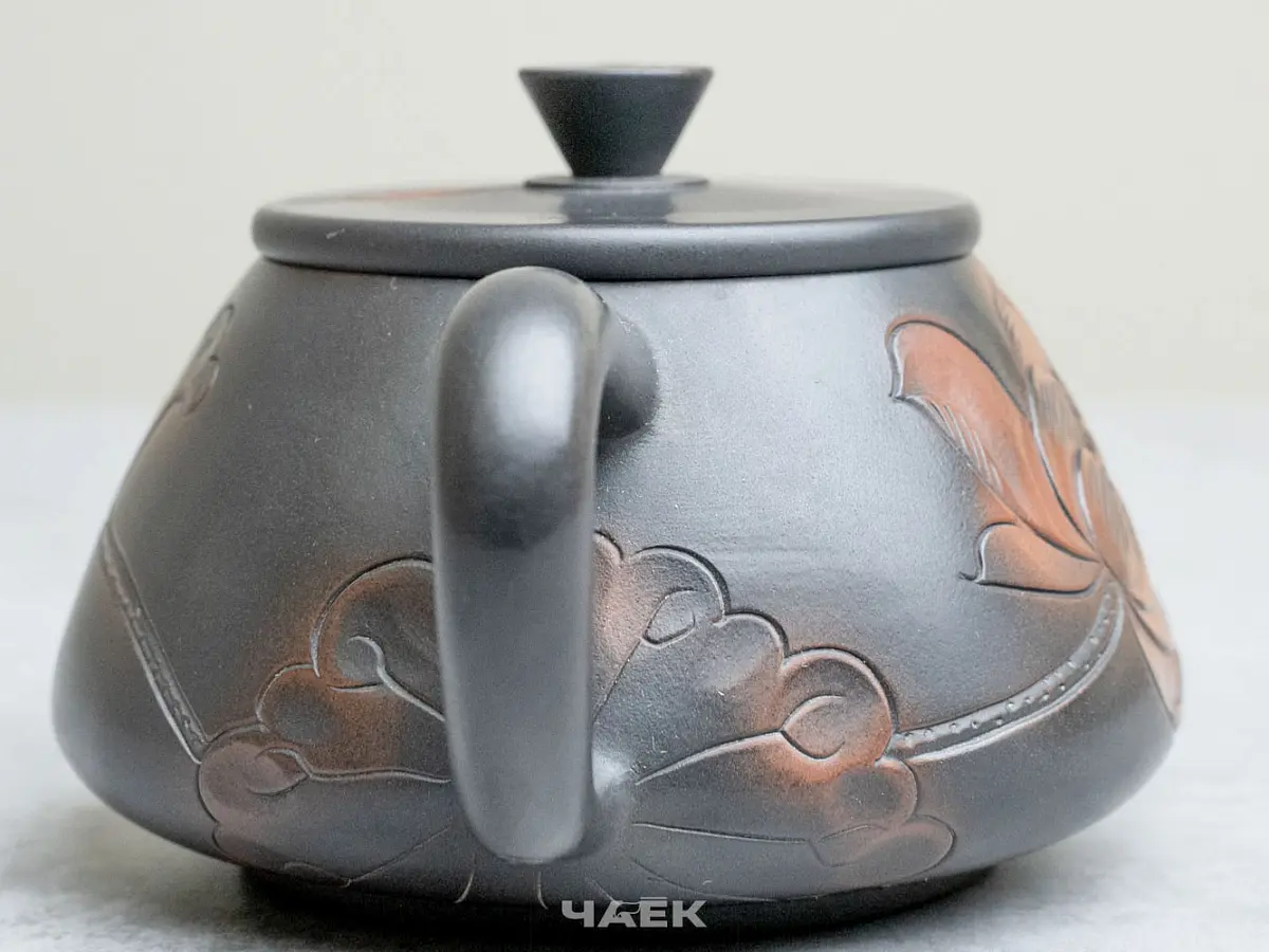 Чайник из Гуанси № 165, керамика Циньчжоу, 145 мл