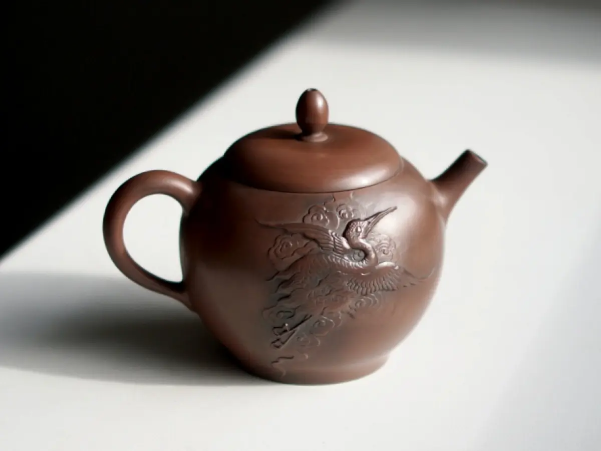 Чайник из Гуанси № 25, керамика Циньчжоу, 190 мл
