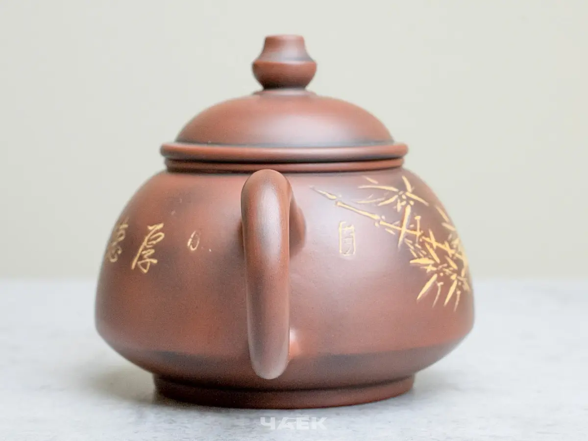 Чайник из Гуанси № 194, керамика Циньчжоу, 131 мл