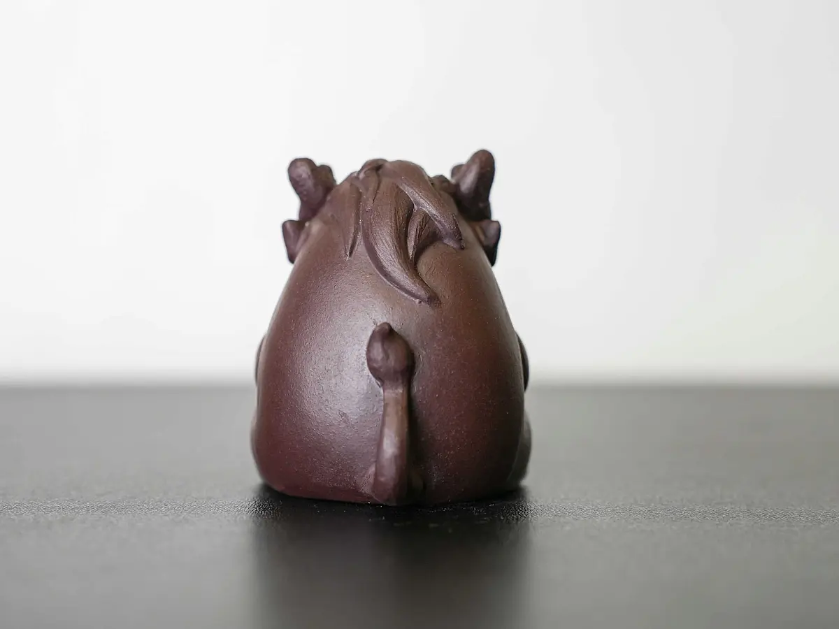 Чайная фигурка «Цилинь» № 44, исинская глина