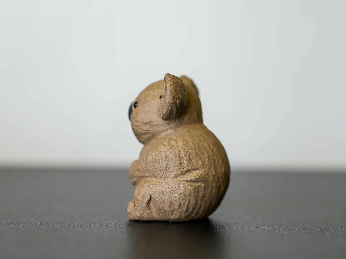 Чайная фигурка «Коала» № 55, исинская глина