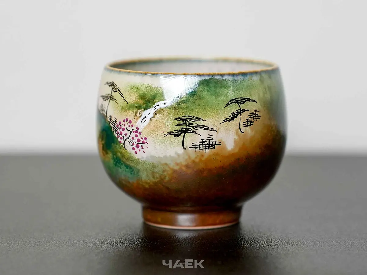 Пиала № 261, керамика Цзиндэчжэнь, 110 мл