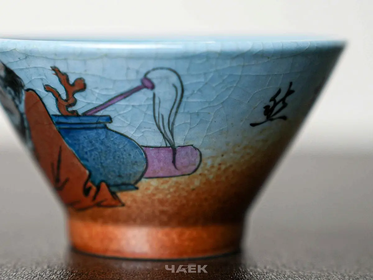 Пиала № 310, керамика Цзиндэчжэнь, 75 мл