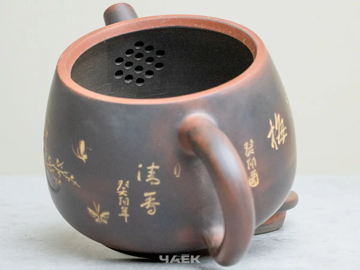 Чайник из Гуанси № 157, керамика Циньчжоу, 187 мл