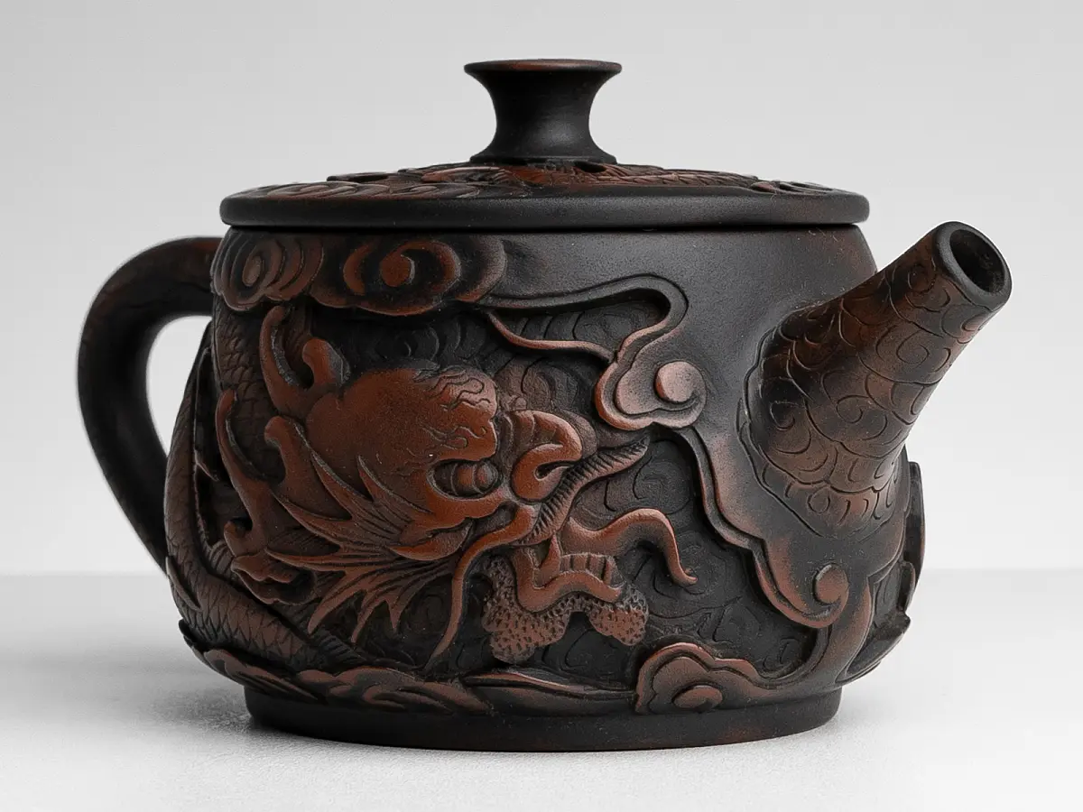 Чайник № 802 из керамики Цзяньшуй, 224 мл