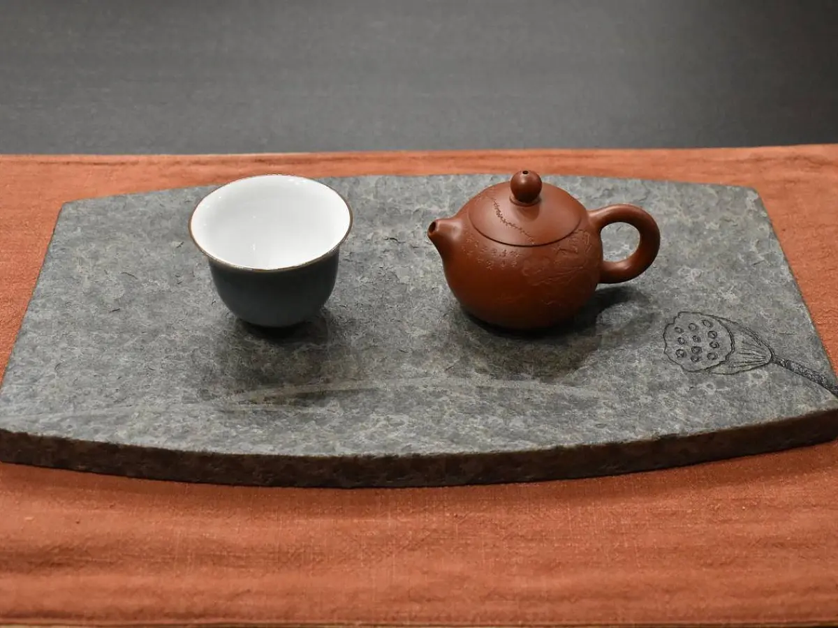 Чабань 25,камень Янь Ши, 31,5х18х2 см