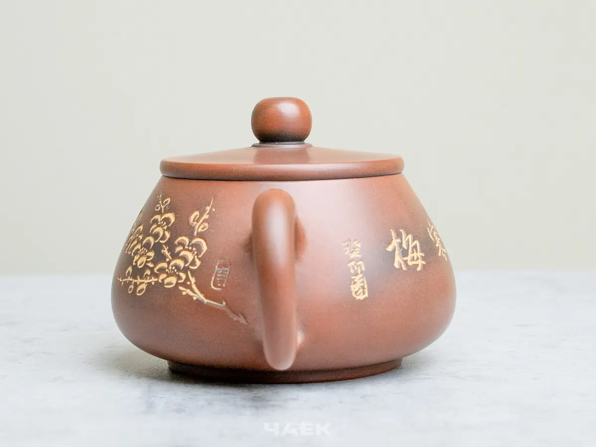 Чайник из Гуанси № 187, керамика Циньчжоу, 108 мл