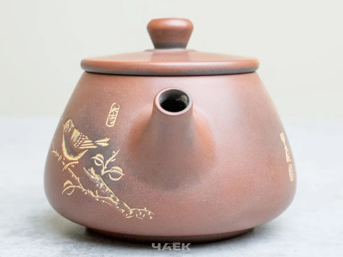 Чайник из Гуанси № 152, керамика Циньчжоу, 134 мл