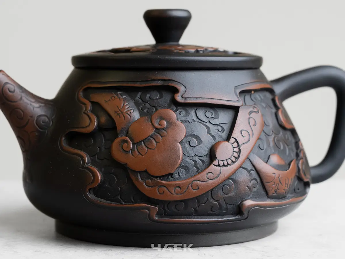 Чайник № 130 из керамики Цзяньшуй, 286 мл