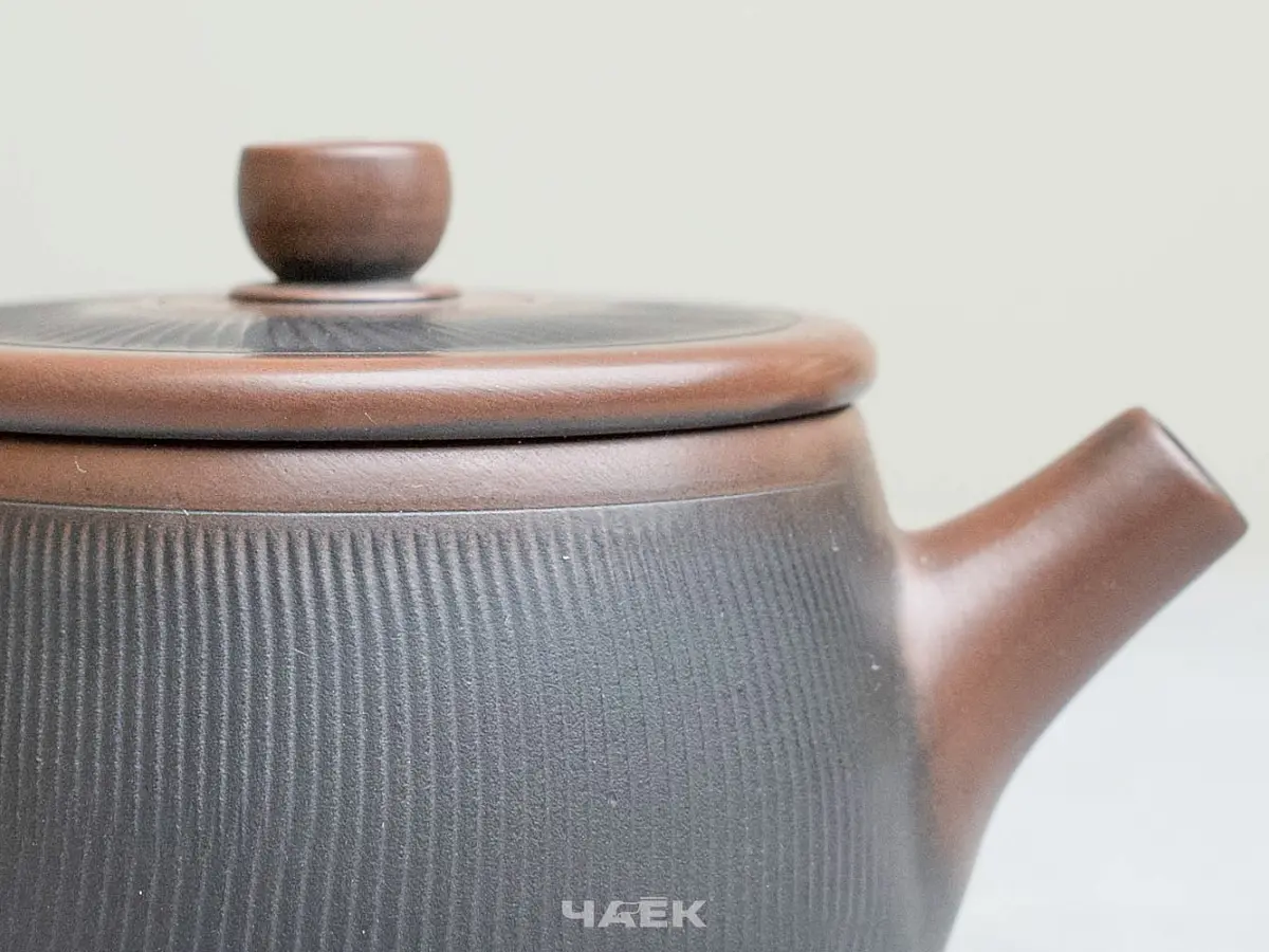 Чайник из Гуанси № 166, керамика Циньчжоу, 95 мл