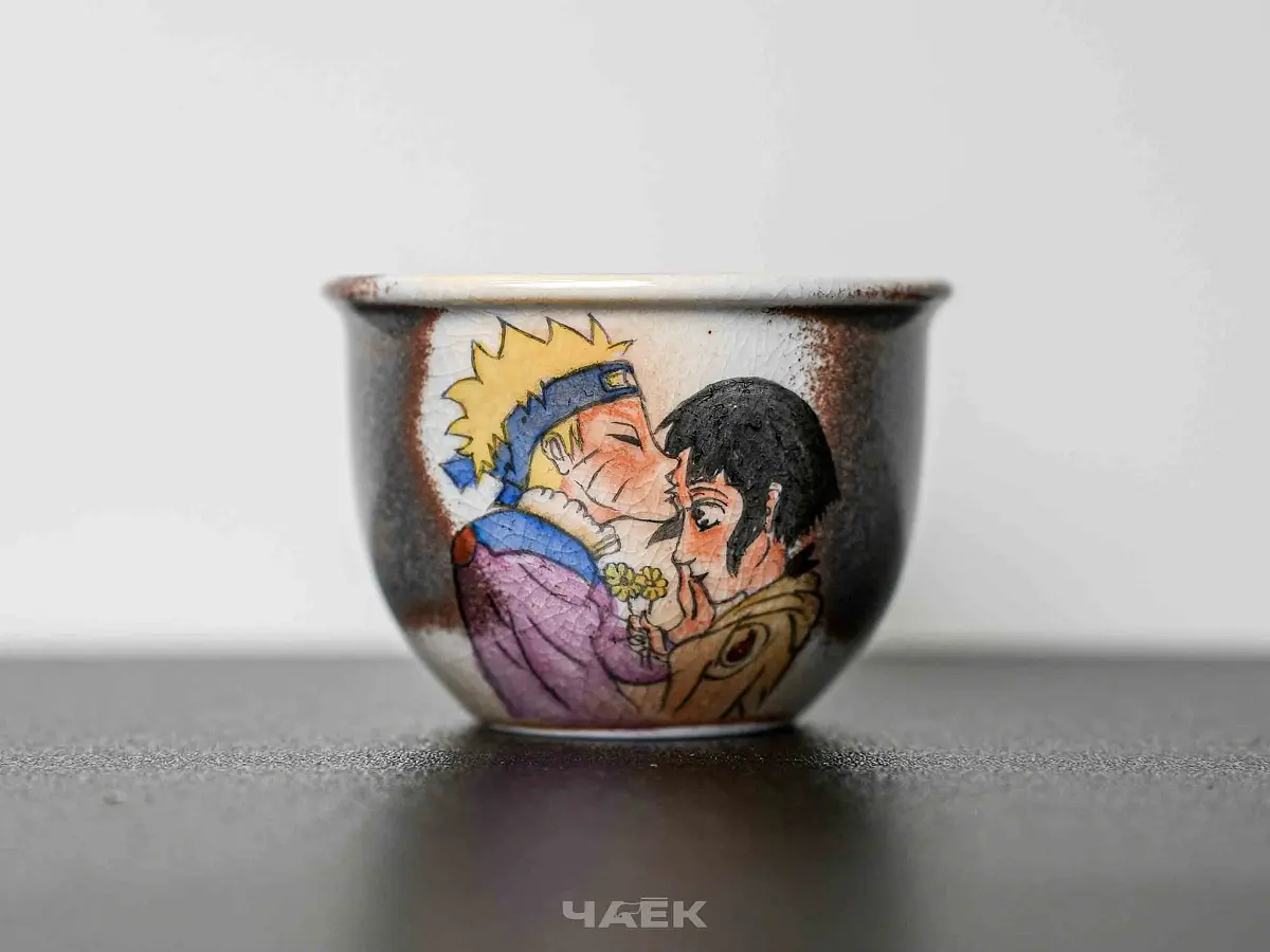 Пиала «НаруХина» № 317, керамика Цзиндэчжэнь, 111 мл