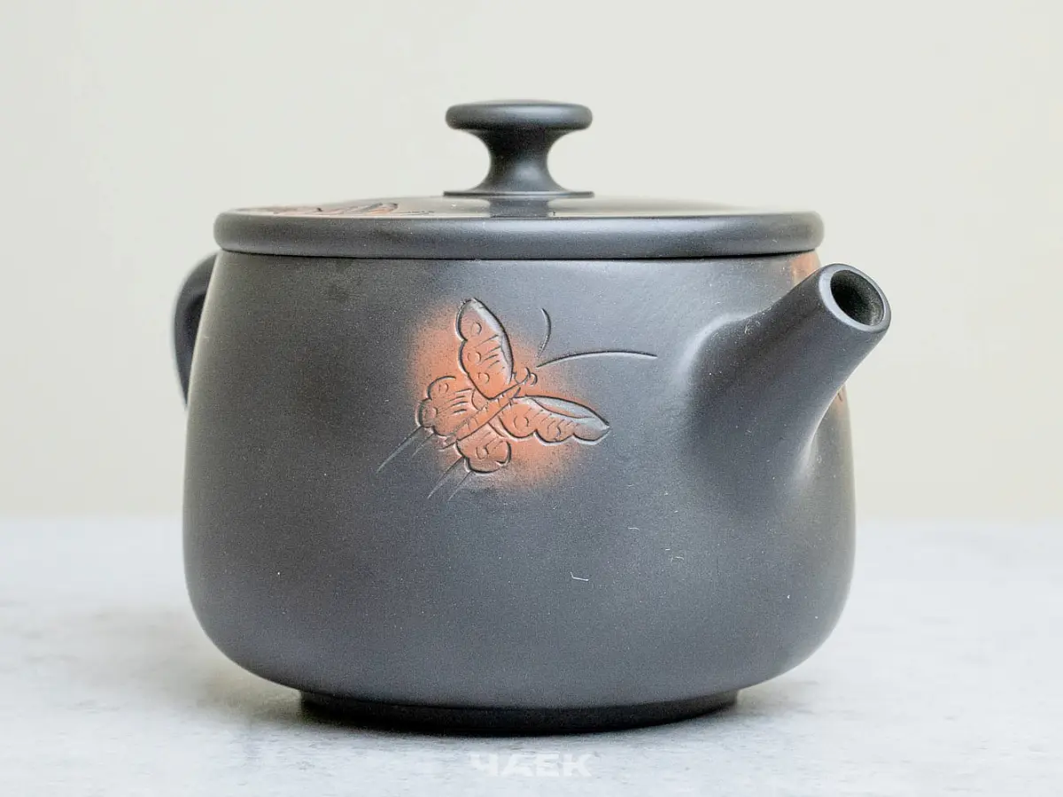 Чайник из Гуанси № 158, керамика Циньчжоу, 180 мл