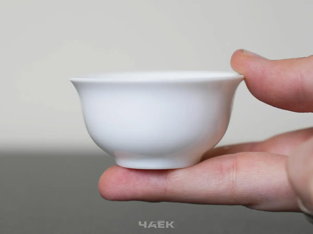 Пиала № 385, фарфор, 35 мл