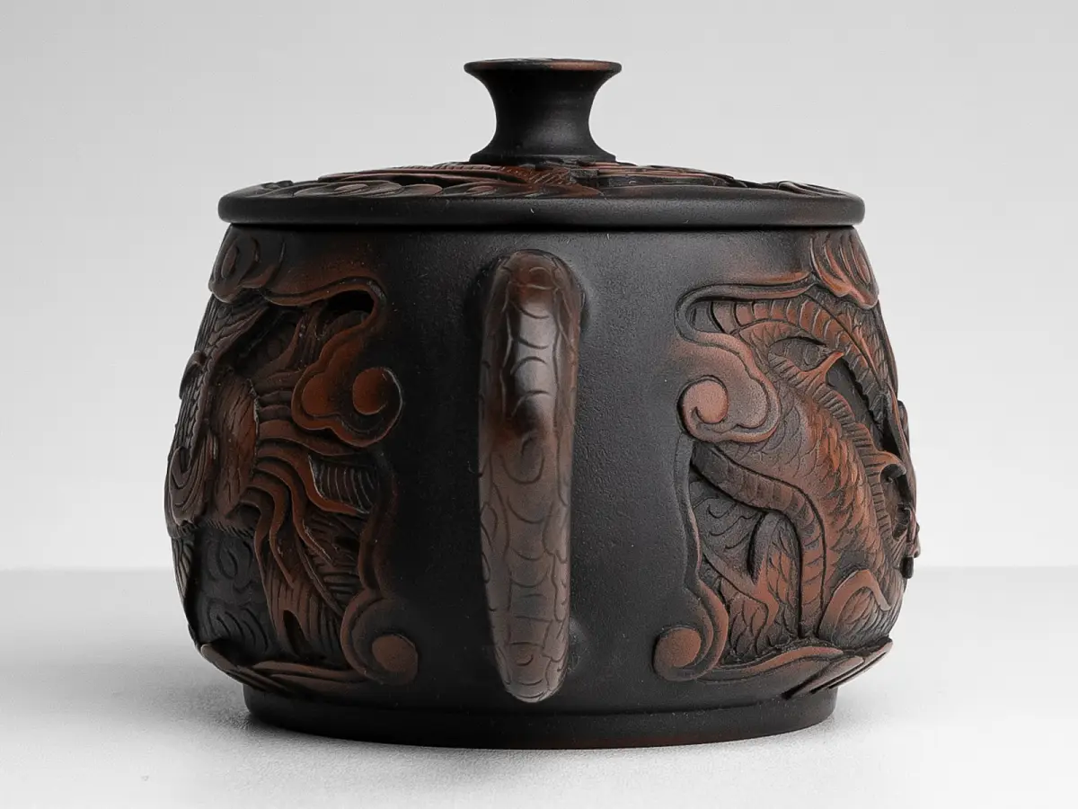 Чайник № 802 из керамики Цзяньшуй, 224 мл