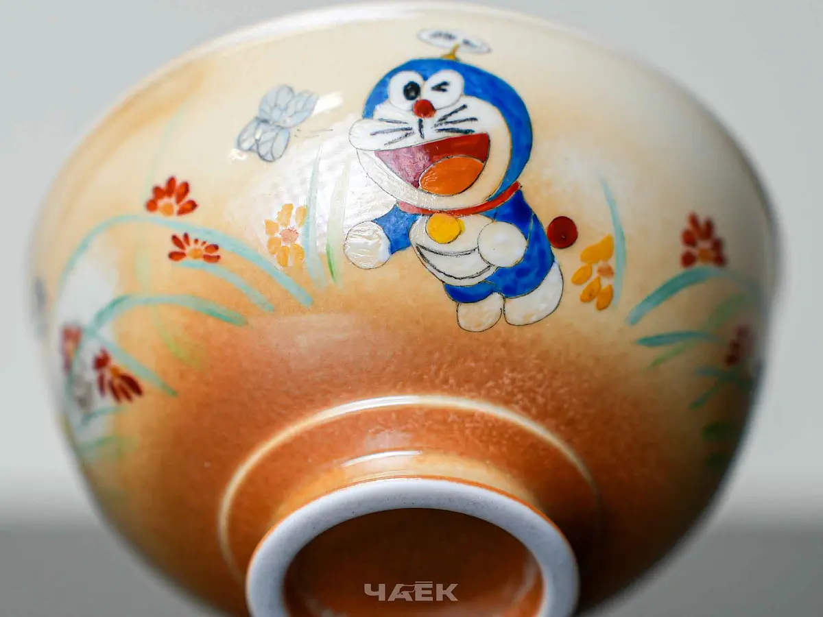 Пиала «Дораэмон» № 311, керамика Цзиндэчжэнь, 92 мл