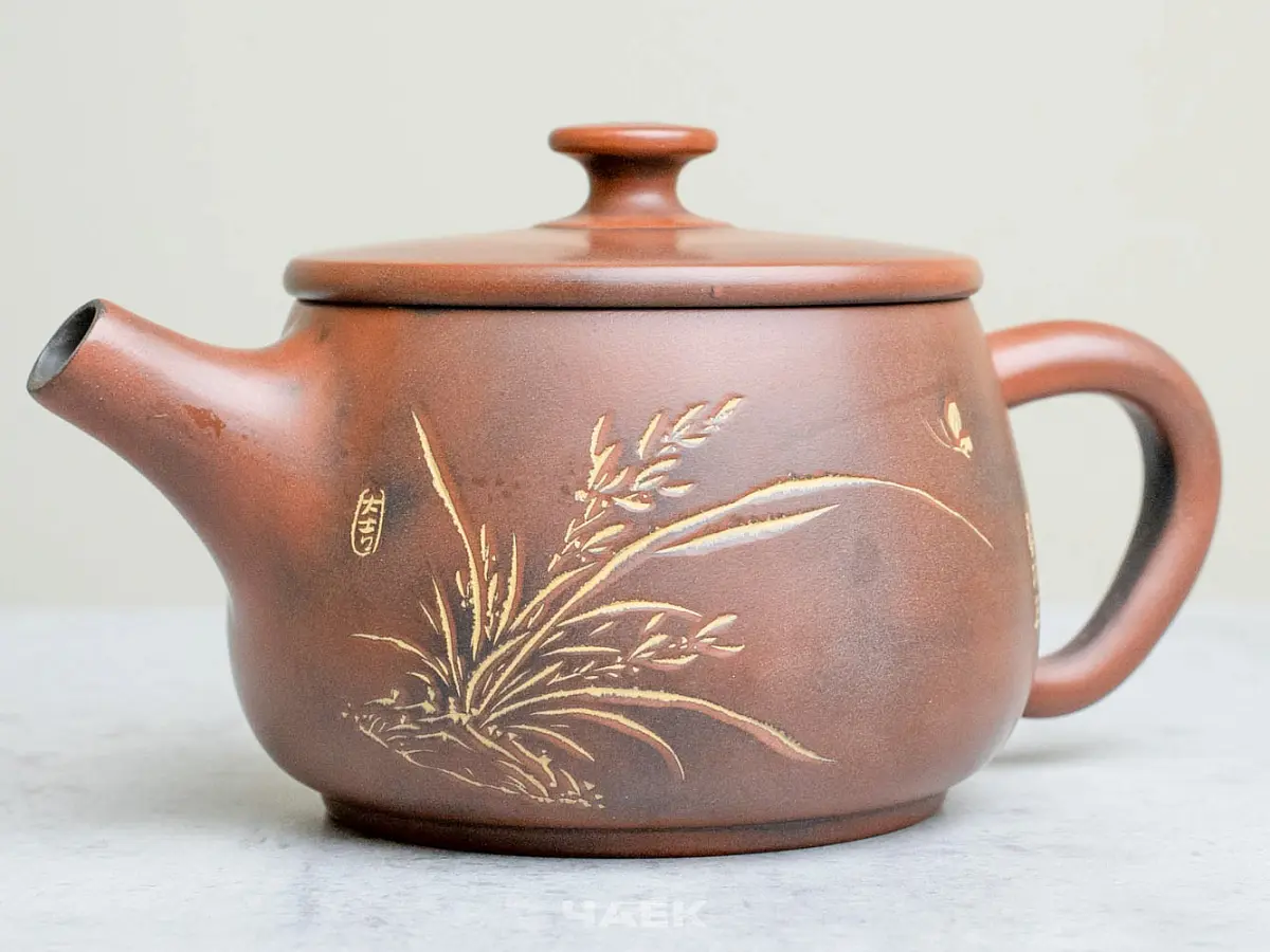 Чайник из Гуанси № 160, керамика Циньчжоу, 153 мл