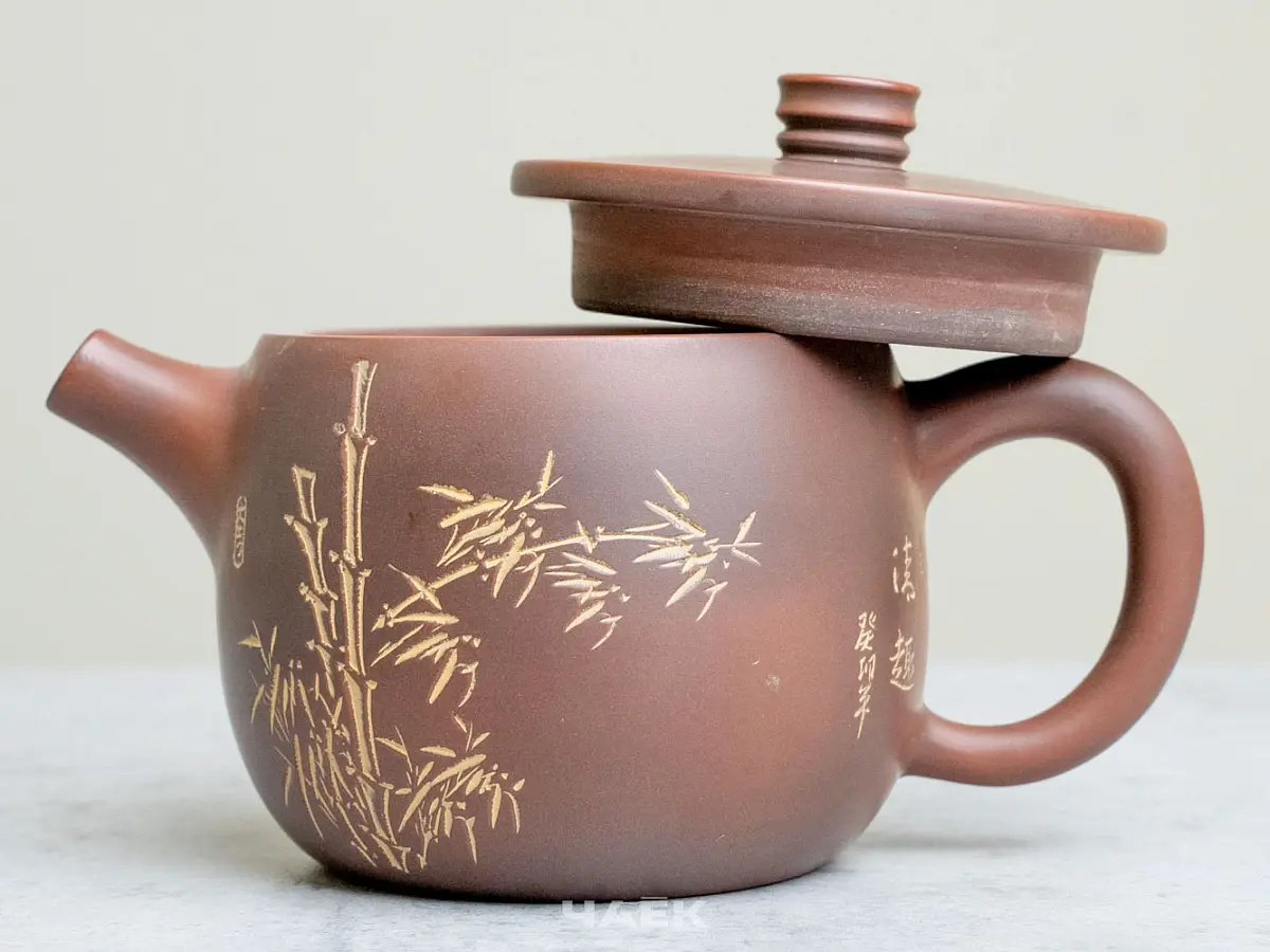 Чайник из Гуанси № 188, керамика Циньчжоу, 161 мл
