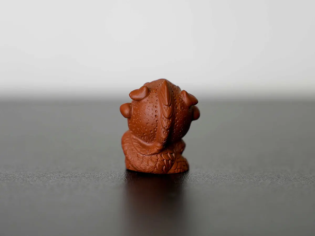 Чайная фигурка «Дракон» № 75, исинская глина