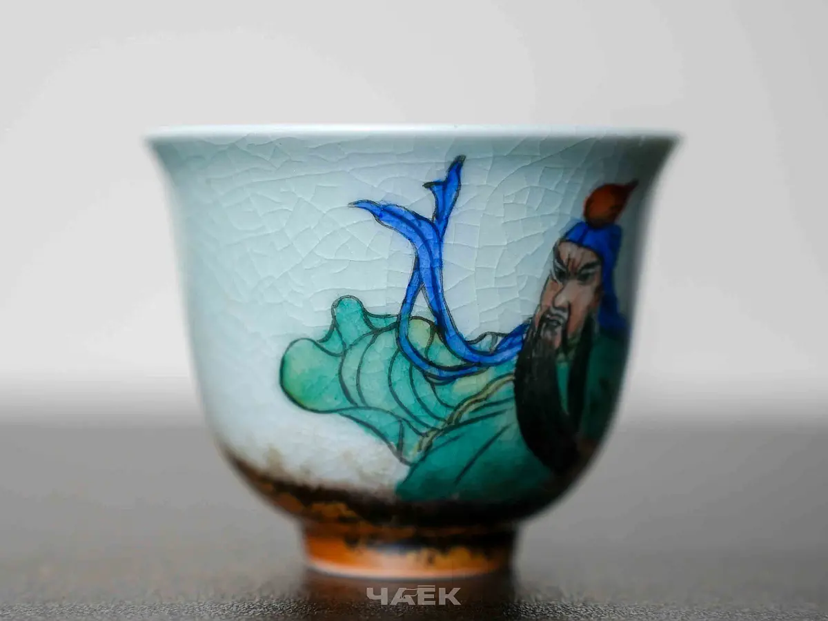 Пиала № 333, керамика Цзиндэчжэнь, 88 мл