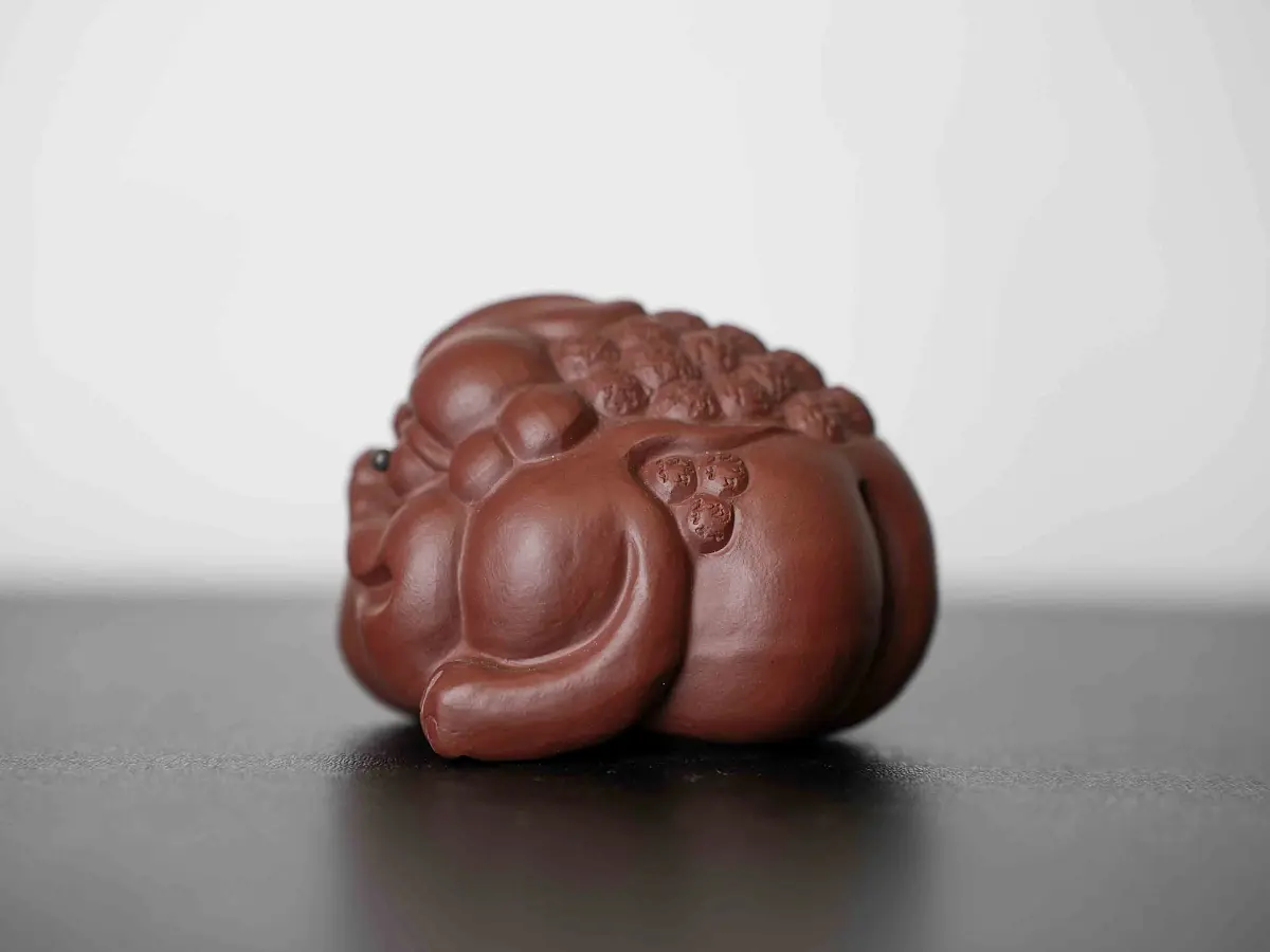 Чайная фигурка «Трёхлапая Жаба» № 97, исинская глина