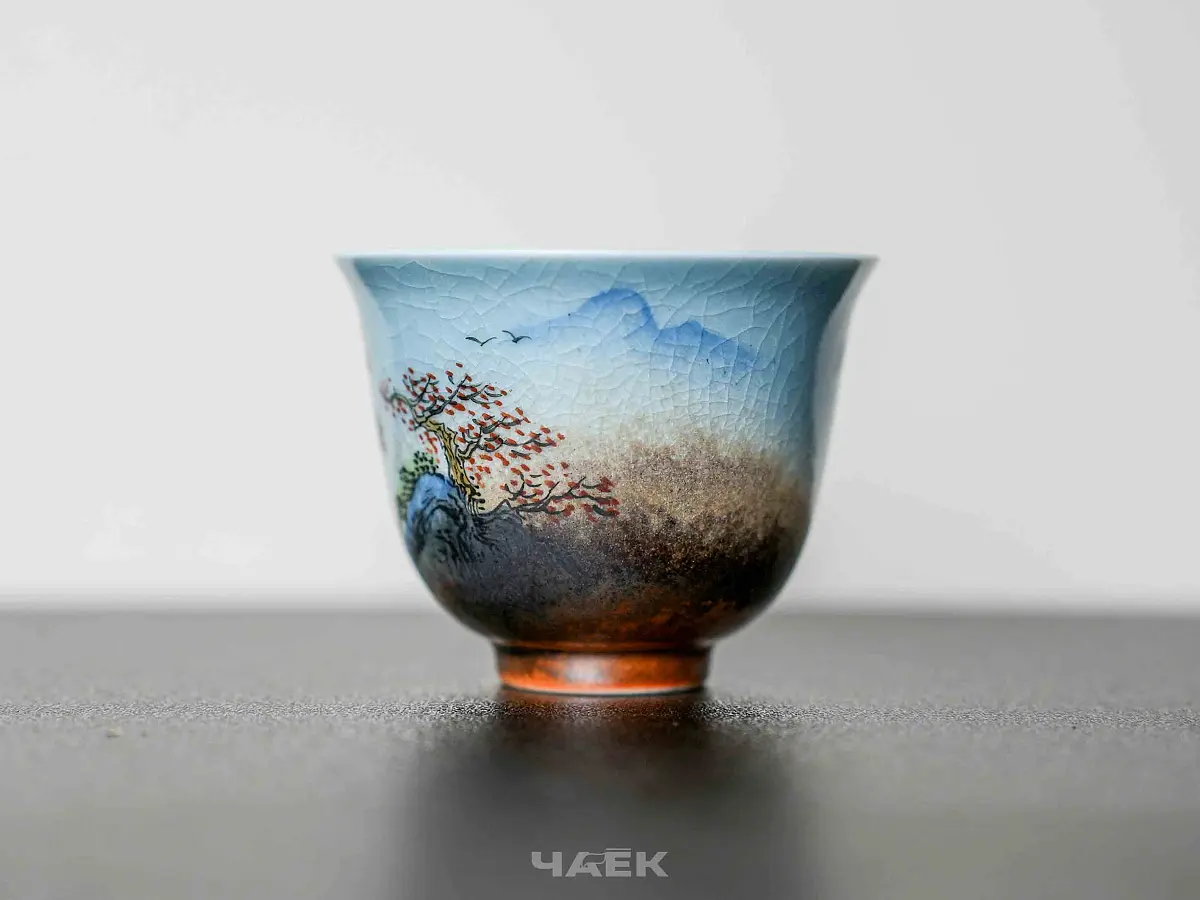 Пиала № 323, керамика Цзиндэчжэнь, 99 мл