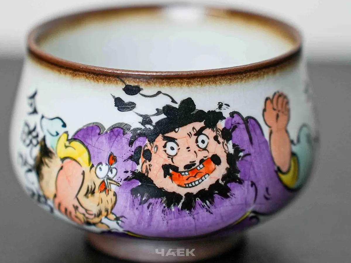 Пиала № 284, керамика Цзиндэчжэнь, 77 мл