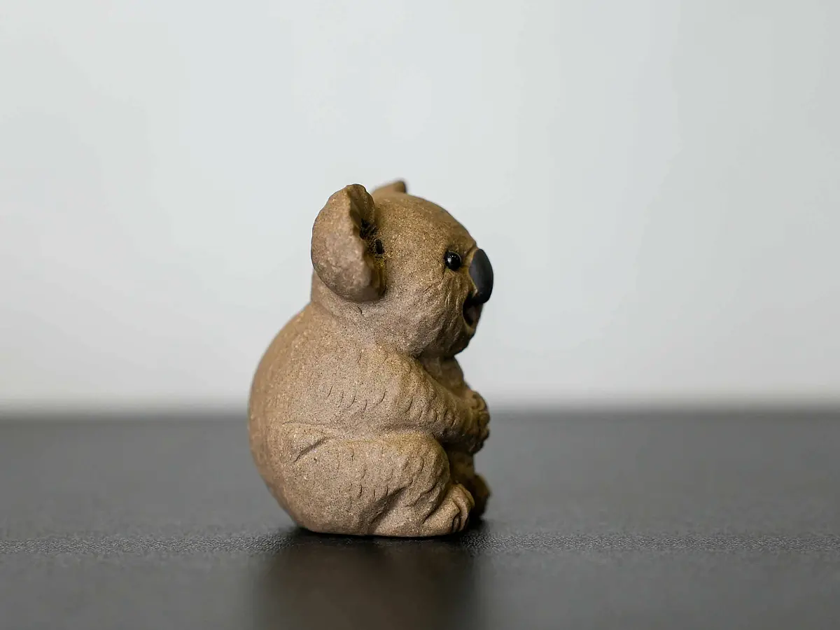 Чайная фигурка «Коала» № 55, исинская глина