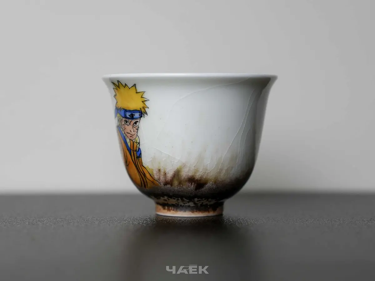 Пиала «Наруто» № 339, керамика Цзиндэчжэнь, 98 мл