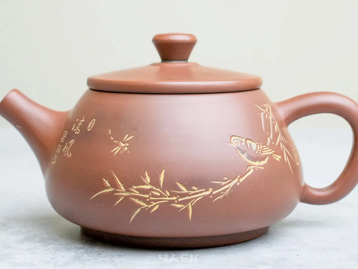 Чайник из Гуанси № 151, керамика Циньчжоу, 158 мл