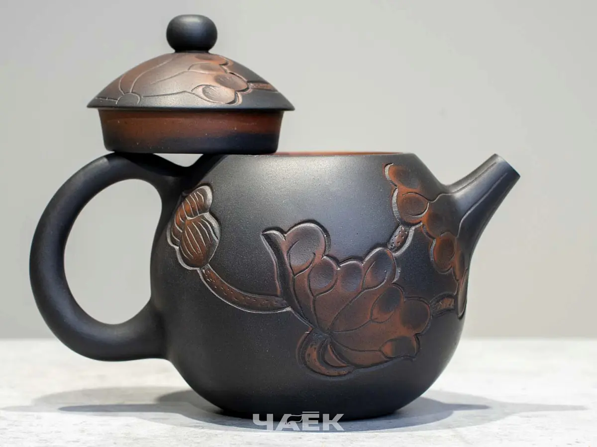 Чайник из керамики Цзяньшуй, 194 мл, № 17